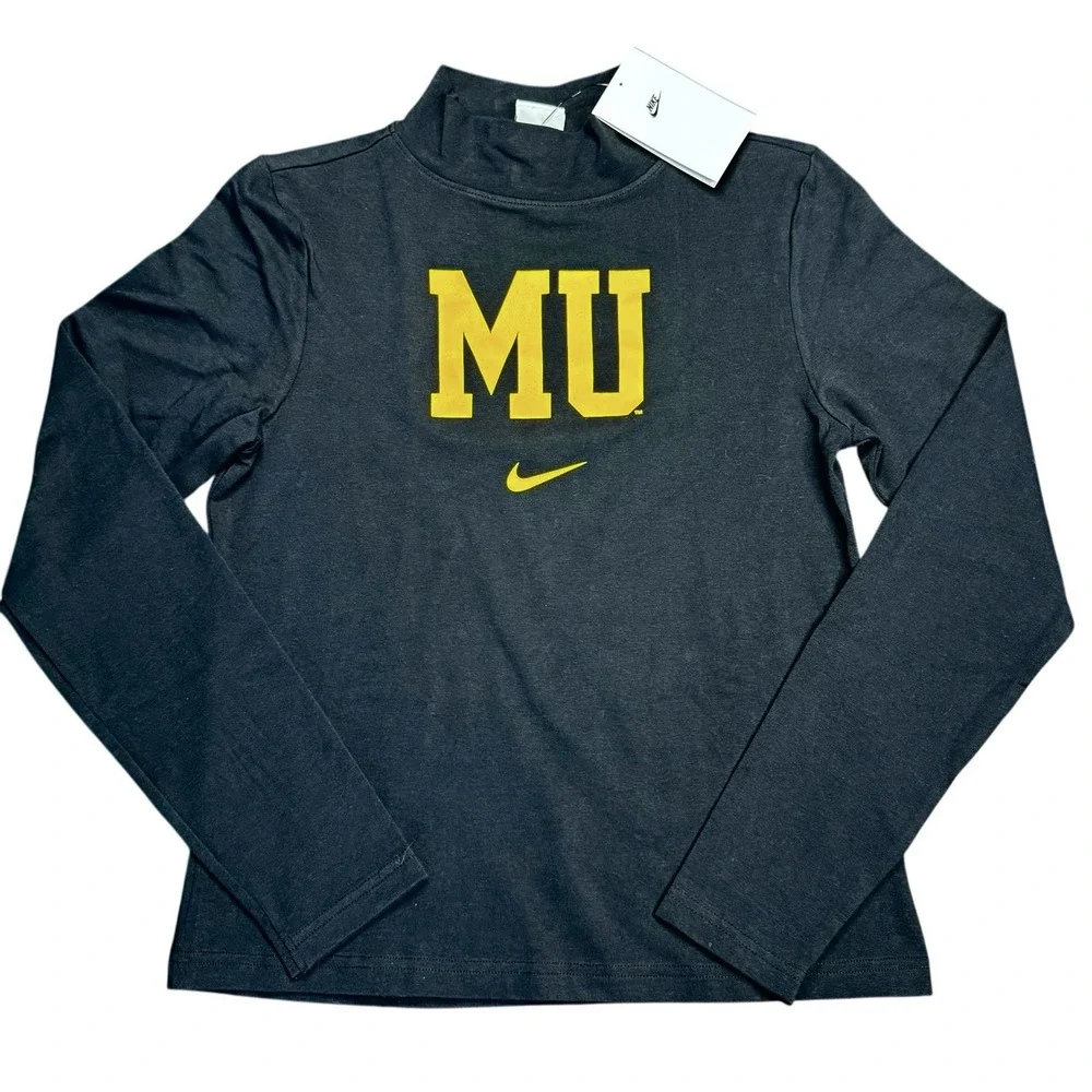 Nike Michigan Wolverines Medium Mock Neck Turtleneck MU